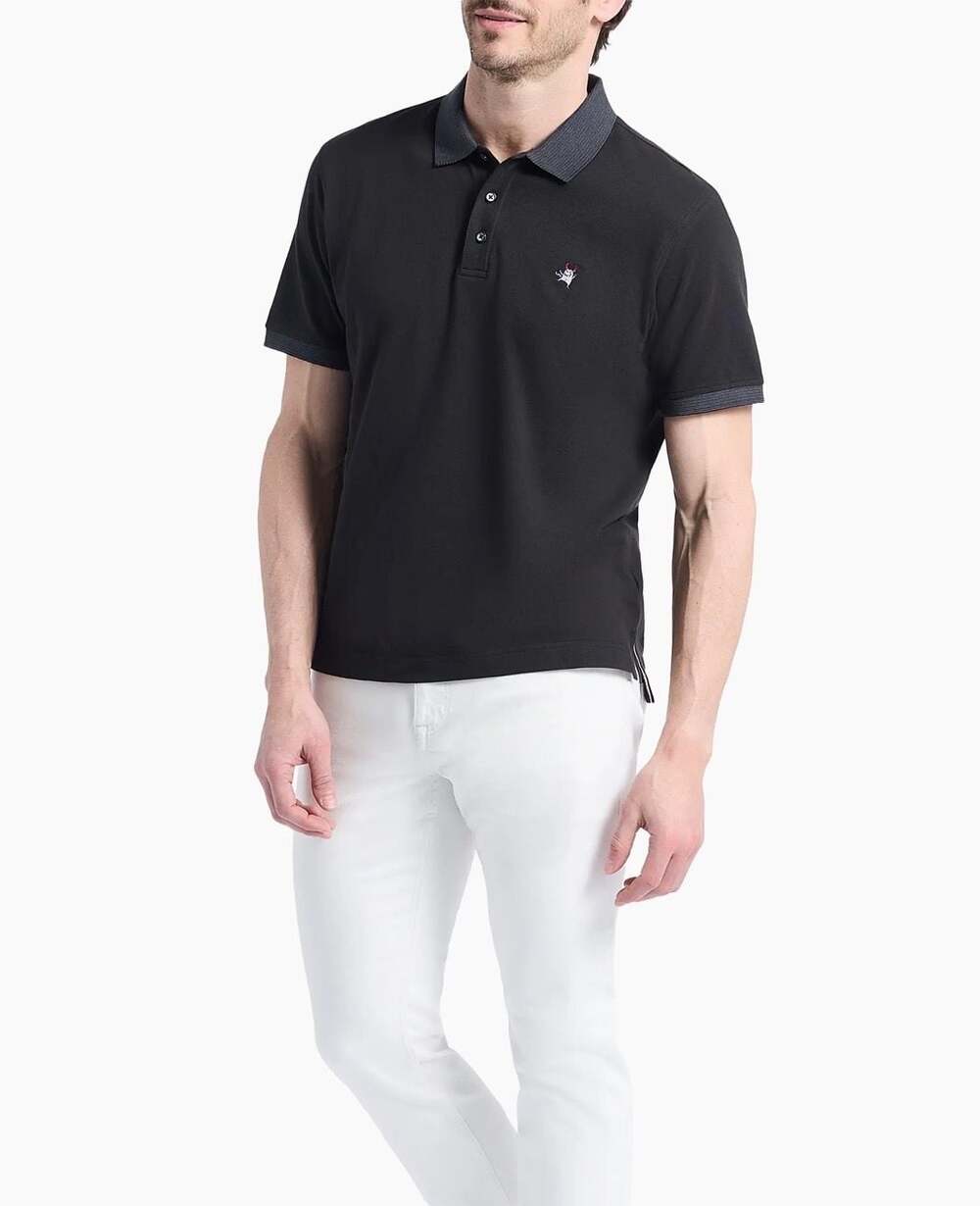 Robert Graham Devil Short Sleeve Polo Shirt